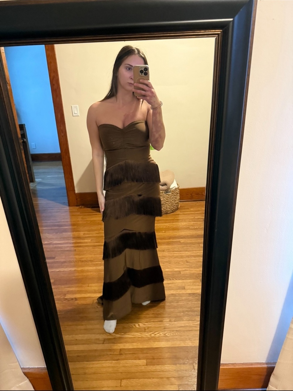 House of Harlow Hera Fringe Maxi Dress - Picture 4 of 4
